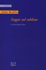 Saggio sul sublime. Ediz. italiana e inglese