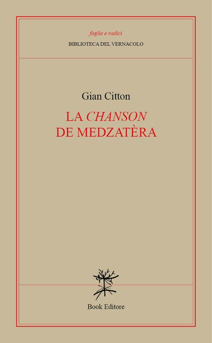 La «Chanson» de medzatèra - Gian Citton - copertina