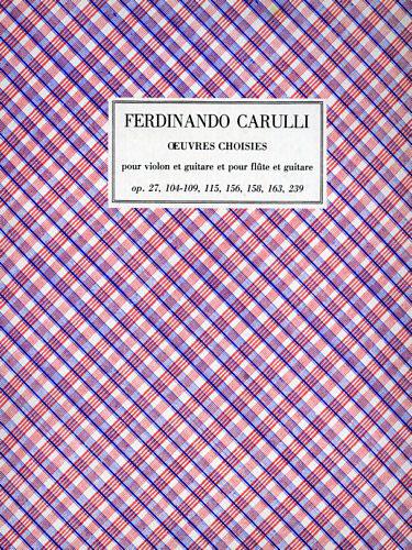  A.C. 04 Ouvres Choisies -  Ferdinando Carulli - copertina