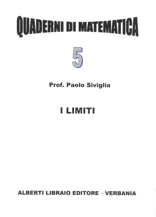 I limiti - Paolo Siviglia - copertina