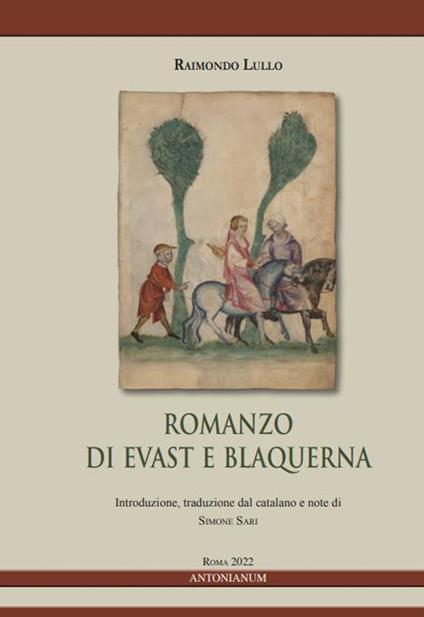 Romanzo di Evast e Blaquerna - Raimondo Lullo - copertina