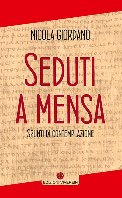 Seduti a mensa. Spunti di contemplazione. Ediz. integrale - Nicola Giordano - copertina