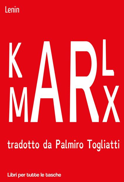 Karl Marx - Lenin - copertina