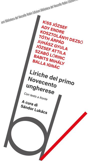 Liriche del primo Novecento ungherese. Testo ungherese a fronte - copertina