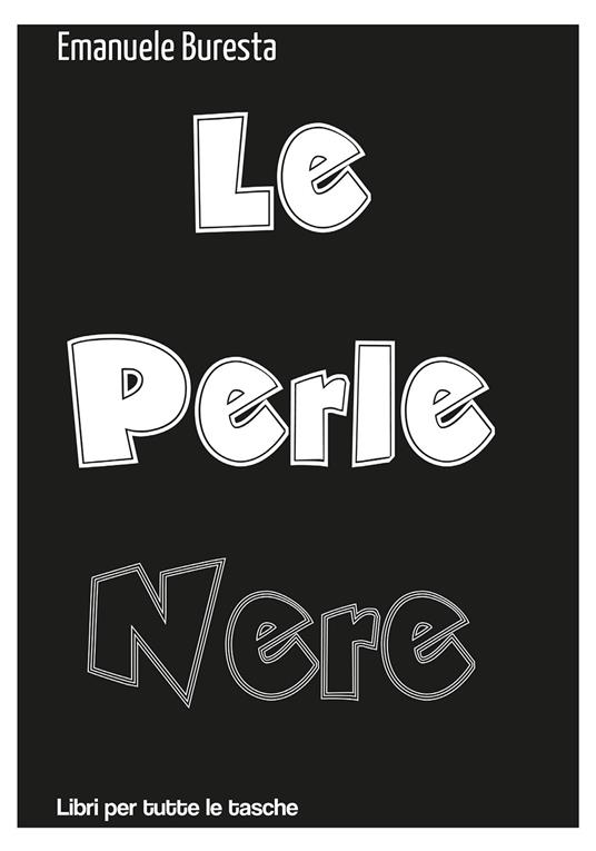 Le perle nere - Emanuele Buresta - copertina