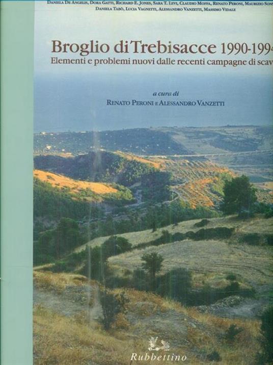 Broglio di Trebisacce 1990-1994. Elementi e problemi nuovi dalle recenti campagne di scavi - copertina