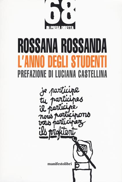 L' anno degli studenti - Rossana Rossanda - copertina