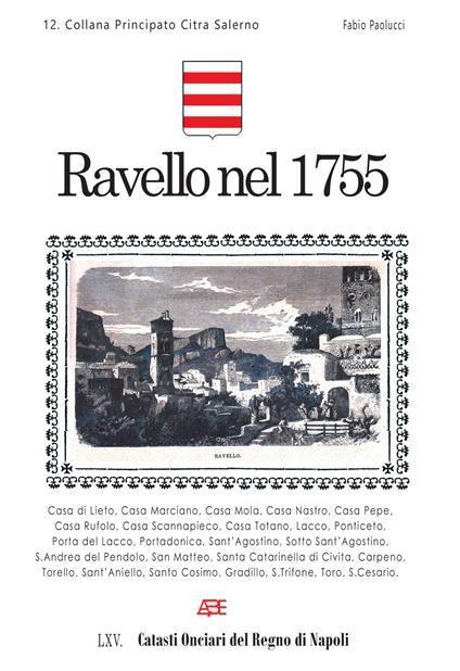 Ravello nel 1755 - Fabio Paolucci - copertina