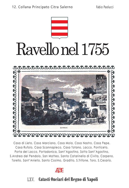 Ravello nel 1755 - Fabio Paolucci - copertina