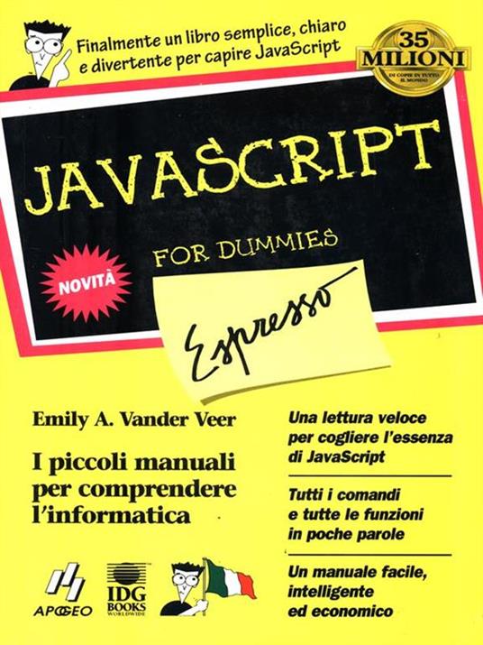 JavaScript - Emily A. Vander Veer - copertina