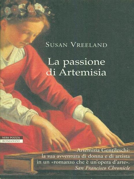 La passione di Artemisia - Susan Vreeland - copertina