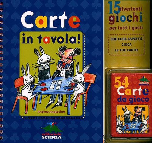 Carte in tavola! Con gadget - Andrea Angiolino - copertina