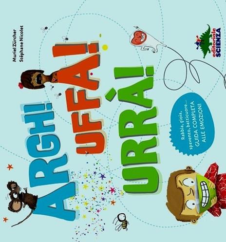 Argh! Uffa! Urrà! Rabbia, gioia, spavento, batticuore... Guida completa alle emozioni - Muriel Zürcher,Stéphane Nicolet - copertina