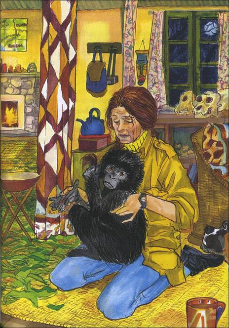 La mia vita tra i gorilla. Dian Fossey si racconta. Ediz. illustrata - Vichi De Marchi - 3