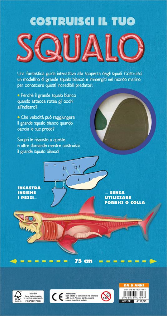 Costruisci il tuo squalo e scopri il mondo di questi misteriosi predatori. Libro pop-up. Ediz. illustrata - Barbara Taylor - 6