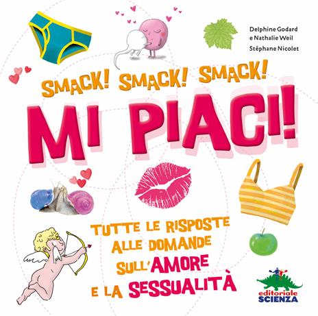 Mi piaci! Tutte le risposte alle domande sull'amore e la sessualità - Delphine Godard,Nathalie Weil - copertina