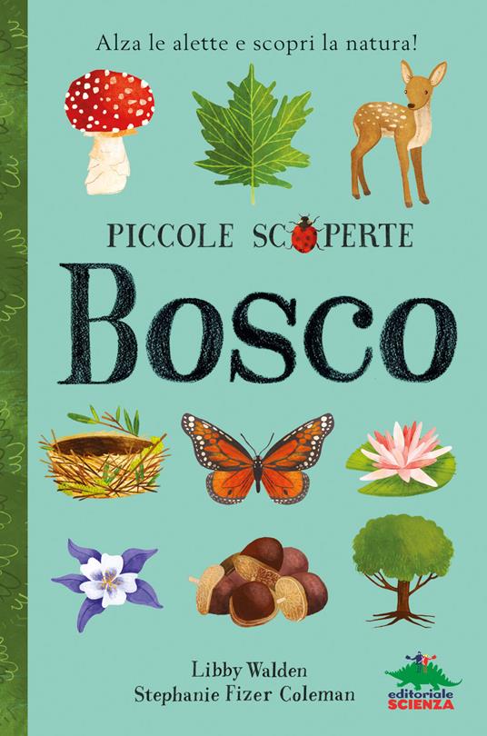 Bosco. Alza le alette e scopri la natura! Ediz. illustrata - Libby Walden - 2