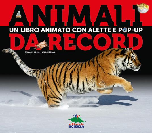 Animali da record. Libro pop-up - Pascale Hédelin,Laurence Bar - copertina