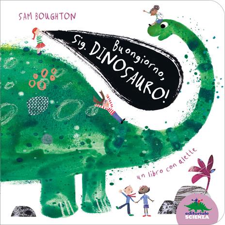 Buongiorno, Sig. Dinosauro! - Sam Boughton - copertina