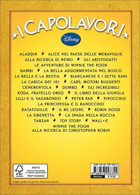 Pinocchio. Ediz. illustrata - Libro - Disney Libri - I capolavori Disney