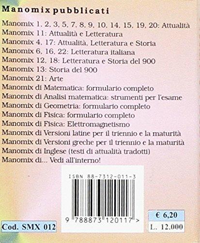 Manomix di grammatica latina. Sintassi. Sintesi ragionata, paradigmi, esemplfiicazioni. Per le Scuole superiori - 2