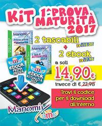 Manomix: Prima prova di maturità-Il tema di attualità 2017. Con Contenuto digitale (fornito elettronicamente) - copertina