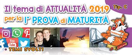 Furbix. Il tema di attualità 2019 per la 1ª prova di maturità. Tipo C - copertina