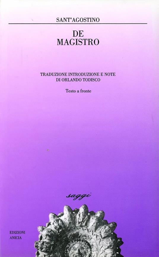 De magistro - Agostino (sant') - copertina