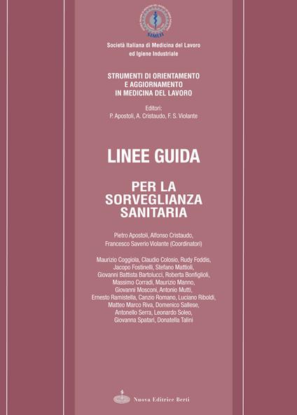 Linee guida per la sorveglianza sanitaria - copertina