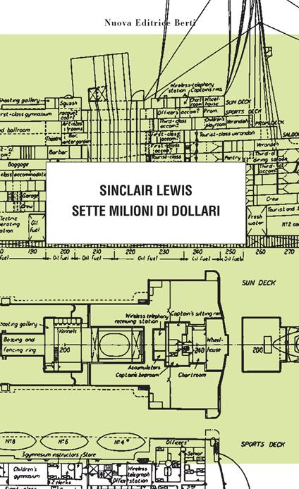 Sette milioni di dollari - Sinclair Lewis - copertina