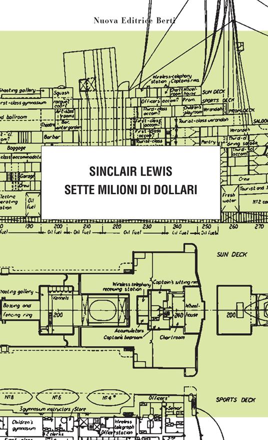 Sette milioni di dollari - Sinclair Lewis - copertina