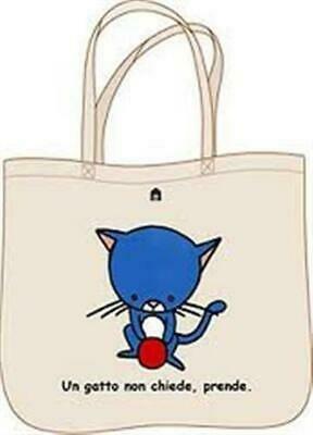 Borsa shopper. Un gatto non chiede, prende