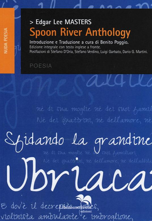 Spoon River anthology. Testo inglese a fronte. Ediz. integrale - Edgar Lee Masters - copertina