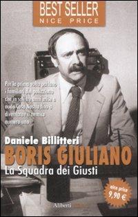 Boris Giuliano. La squadra dei giusti - Daniele Billitteri - copertina