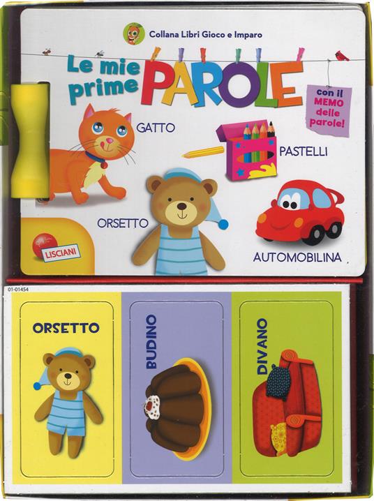 mie prime parole. Carotina. Libri gioco e imparo. Ediz. a colori. Con gadget