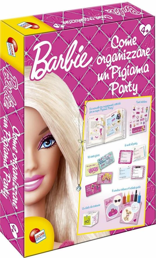Come organizzare un pigiama party con Barbie. Con gadget - Libro -  Liscianigiochi - | IBS