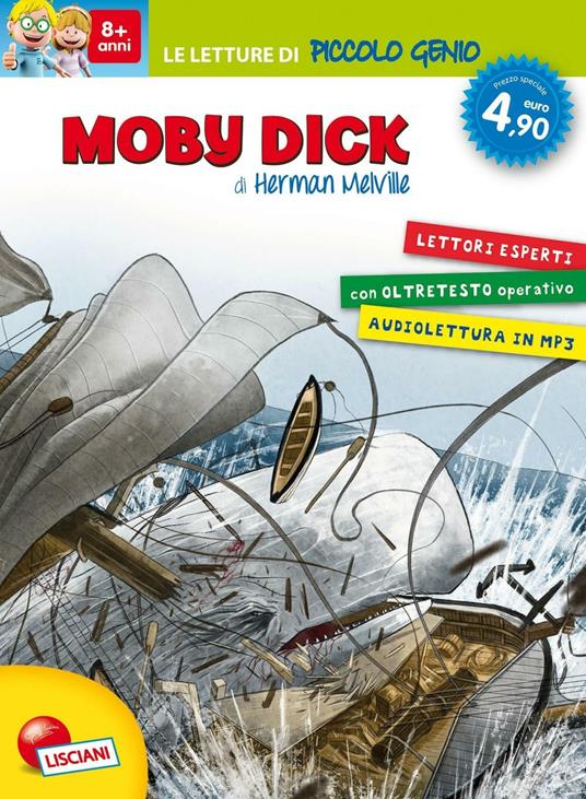 Moby Dick - Herman Melville - copertina