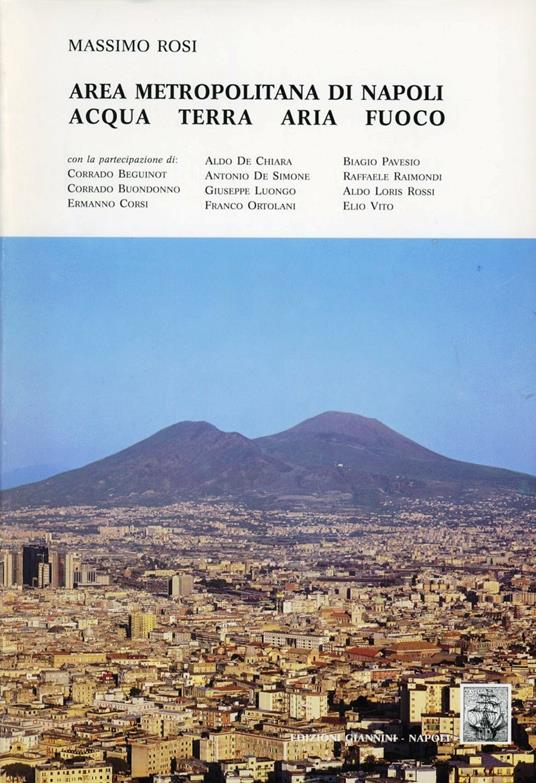 Area metropolitana di Napoli. Acqua, terra, aria, fuoco - Massimo Rosi - copertina