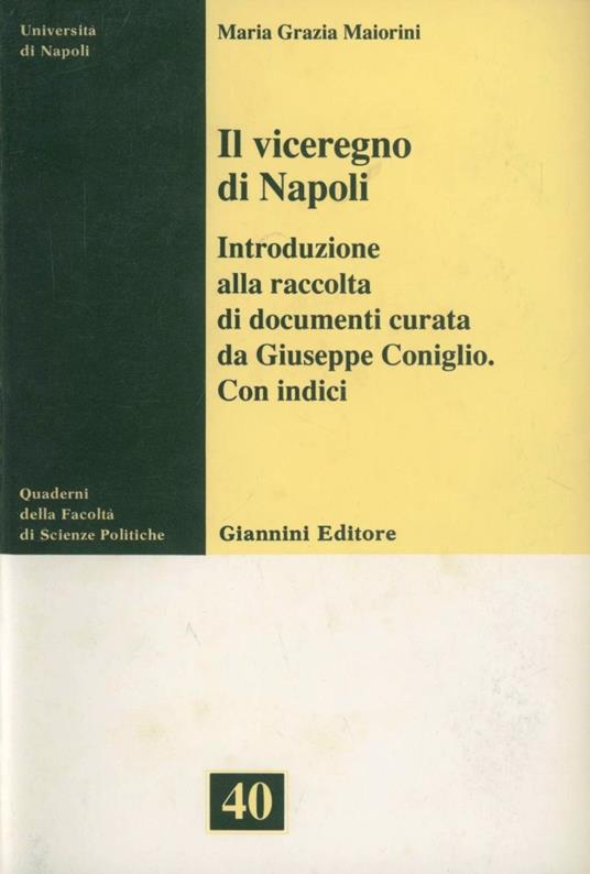 Il viceregno di Napoli - M. Grazia Maiorini - copertina