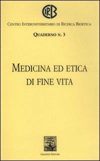 Medicina ed etica di fine vita - copertina