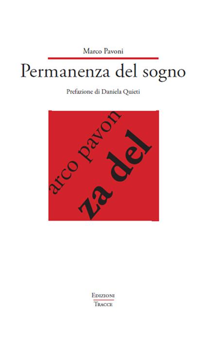 Permanenza del sogno - Marco Pavoni - copertina