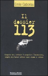 Dossier 113 - Émile Gaboriau - copertina