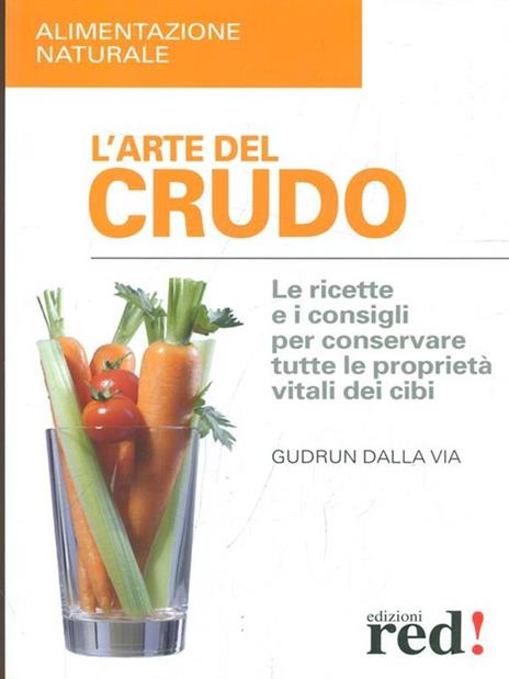 L' arte del crudo - Gudrun Dalla Via - copertina