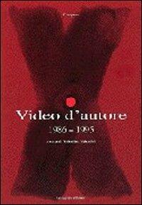Video d'autore (1986-1995) - copertina