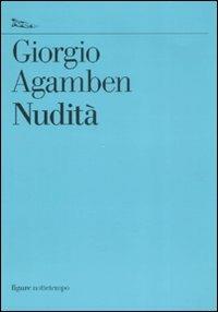 Nudità - Giorgio Agamben - copertina
