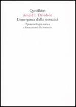 L' emergenza della sessualità. Epistemologia storica e formazione dei concetti