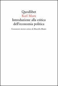 Introduzione alla critica dell'economia politica - Karl Marx - copertina