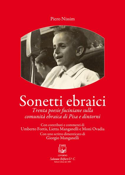 Sonetti ebraici. Trenta poesie fuciniane sulla comunità ebraica di Pisa e dintorni - Piero Nissim - copertina