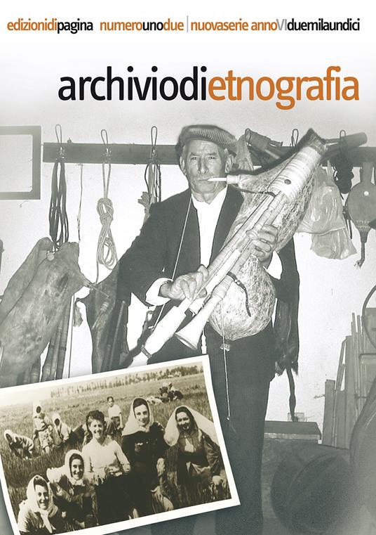 Archivio di etnografia (2011) vol. 1-2 - copertina