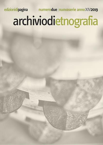 Archivio di etnografia (2019). Vol. 2 - copertina